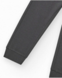 Pantalón para niño en gris con cintura elástica y cordón de Pantalón para niño en gris con cintura elástica y cordón de