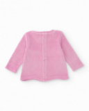 Conjunto de camiseta y pantalón para recién nacido color rosa