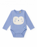 Pack de 2 bodies de punto para recién nacido en tonos azul y