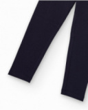 Leggings azul marino para niña con cintura elástica