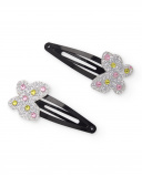 Pack 5 piezas para niña: camiseta, falda, chaleco, leggings y pinzas