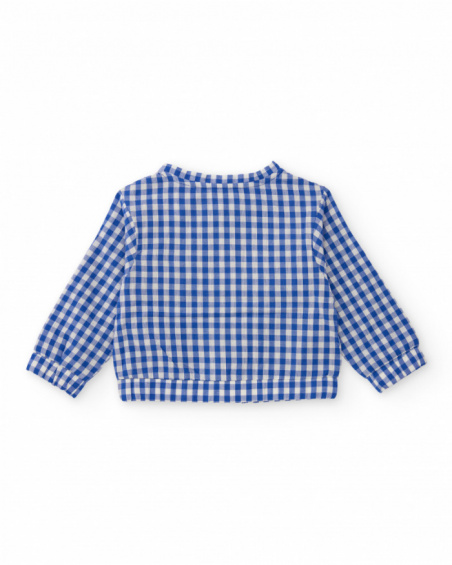 Conjunto de recién nacido de punto de tres piezas