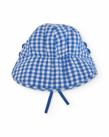 Gorro de recién nacido de punto y detalles en relieve