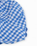 Gorro de recién nacido de punto y detalles en relieve