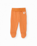 Conjunto de recién nacido de punto y estampado jirafa