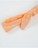 Diadema de recién nacido de punto y ajuste elástico