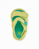 Sandalias de recién nacido de plana y cierre de velcro