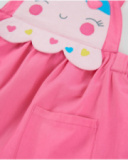 Conjunto de recién nacido de punto con carita sonriente