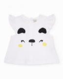 Conjunto de recién nacido de punto y estampado de manchas