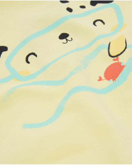 Conjunto de recién nacido de punto con cierre en hombro