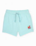 Bermuda de niño de punto con cordón ajustable