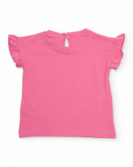 Conjunto de niña de punto y diseño veraniego