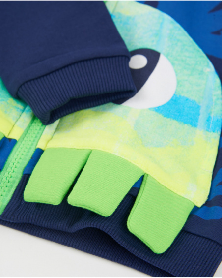 Sudadera de niño de punto con capucha