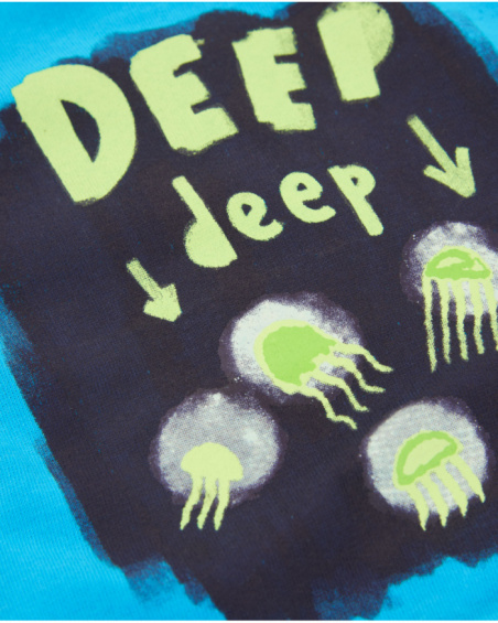 Sudadera de niño de punto con cierre en hombro