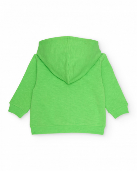 Sudadera de niño de punto con bolsillo tipo canguro