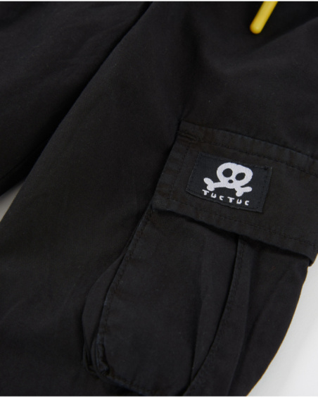 Pantalones de niño de plana y diseño cargo