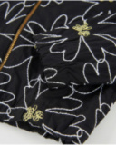 Chaqueta de niña de plana con estampado floral