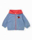 Chaqueta de niño de plana y denim suave