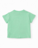 Camiseta de niño de punto y estampado dinámico