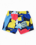 Bañador de niño de plana con estilo abstracto