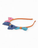 Diadema de niña de plana con lazos decorativos