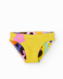 Culetín de niña de punto con diseño reversible