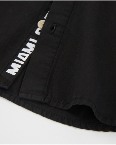 Camisa de niño de plana de diseño clásico