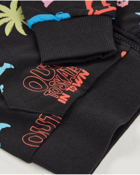 Sudadera de niño de punto de estilo urbano