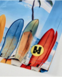 Bañador de niño de plana con tablas de surf