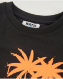 Camiseta de niño de punto con efecto pintura