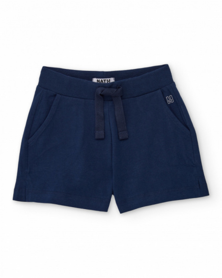 Conjunto de niña de punto con gráfico tropical