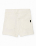 Conjunto de niña de punto con mangas abullonadas