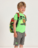 Camiseta de niño de punto con cierre en hombro | tuc tuc