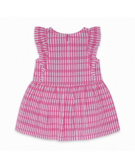 VESTIDO PLANA FLORES NIÑA ROSA LOVE SAUVAGE VESTIDO PLANA FLORES NIÑA ROSA LOVE SAUVAGE