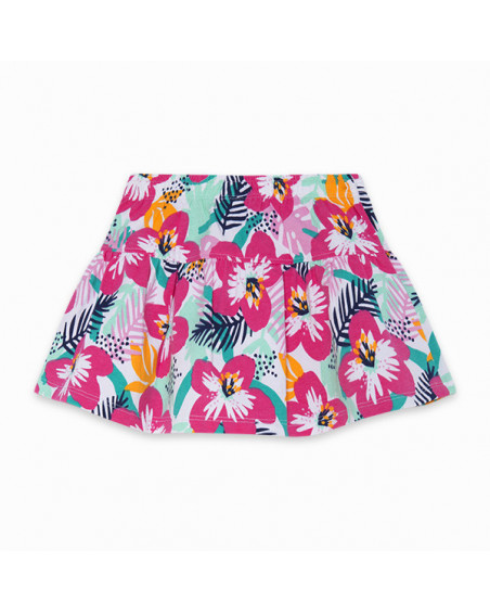 FALDA PUNTO FLORES NIÑA ROSA LOVE SAUVAGE FALDA PUNTO FLORES NIÑA ROSA LOVE SAUVAGE