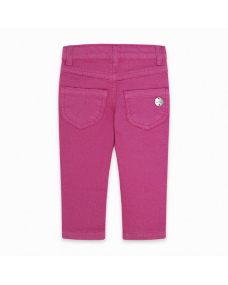 PANTALÓN SARGA LENTEJUELAS EN BOLSILLOS NIÑA ROSA LOVE SAUVAGE PANTALÓN SARGA LENTEJUELAS EN BOLSILLOS NIÑA ROSA LOVE SAUVAGE