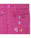 PANTALÓN SARGA LENTEJUELAS EN BOLSILLOS NIÑA ROSA LOVE SAUVAGE PANTALÓN SARGA LENTEJUELAS EN BOLSILLOS NIÑA ROSA LOVE SAUVAGE