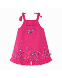 MONO PUNTO TIRANTES Y VOLANTES NIÑA ROSA LOVE SAUVAGE MONO PUNTO TIRANTES Y VOLANTES NIÑA ROSA LOVE SAUVAGE