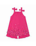 MONO PUNTO TIRANTES Y VOLANTES NIÑA ROSA LOVE SAUVAGE MONO PUNTO TIRANTES Y VOLANTES NIÑA ROSA LOVE SAUVAGE