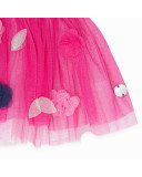 FALDA TUL FLORES Y GLITTER NIÑA ROSA LOVE SAUVAGE FALDA TUL FLORES Y GLITTER NIÑA ROSA LOVE SAUVAGE