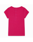 CAMISETA PUNTO FLORES NIÑA ROSA LOVE SAUVAGE CAMISETA PUNTO FLORES NIÑA ROSA LOVE SAUVAGE