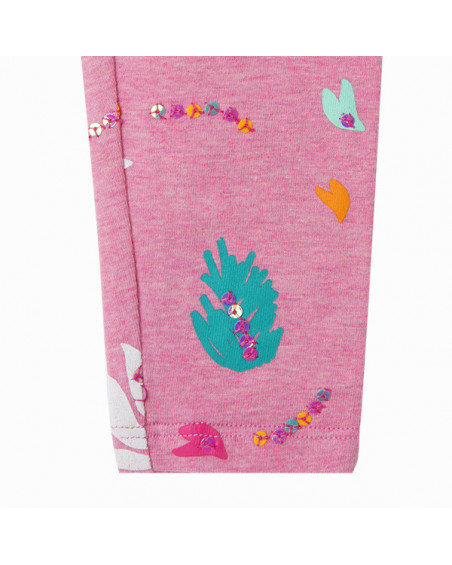 LEGGING PUNTO LENTEJUELAS NIÑA ROSA LOVE SAUVAGE LEGGING PUNTO LENTEJUELAS NIÑA ROSA LOVE SAUVAGE