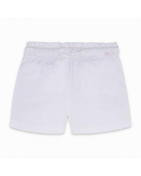 SHORT SARGA FLORES NIÑA BLANCO LOVE SAUVAGE SHORT SARGA FLORES NIÑA BLANCO LOVE SAUVAGE