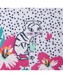 VESTIDO PUNTO ESTAMPADO NIÑA BLANCO LOVE SAUVAGE VESTIDO PUNTO ESTAMPADO NIÑA BLANCO LOVE SAUVAGE