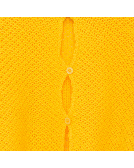 CHAQUETA TRICOT GANCHILLO NIÑA AMARILLA LEMONADE CHAQUETA TRICOT GANCHILLO NIÑA AMARILLA LEMONADE