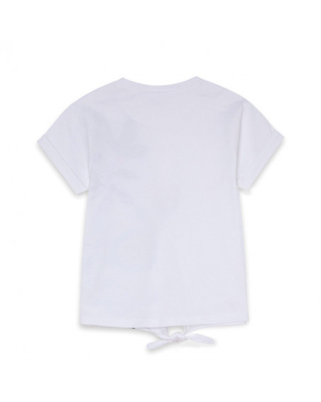 CAMISETA PUNTO NUDO NIÑA BLANCA LEMONADE CAMISETA PUNTO NUDO NIÑA BLANCA LEMONADE