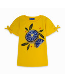 CAMISETA PUNTO LENTEJUELAS REVERSIBLES NIÑA AMARILLA LEMONADE CAMISETA PUNTO LENTEJUELAS REVERSIBLES NIÑA AMARILLA LEMONADE