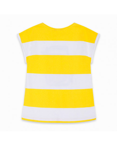 CAMISETA PUNTO CON OLOR NIÑA BLANCA LEMONADE CAMISETA PUNTO CON OLOR NIÑA BLANCA LEMONADE