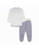 CONJUNTO PUNTO CON PIES NIÑO AZUL FORMENTERA CONJUNTO PUNTO CON PIES NIÑO AZUL FORMENTERA