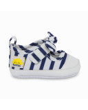 ZAPATITOS PUNTO RAYAS NIÑA AZULES FORMENTERA ZAPATITOS PUNTO RAYAS NIÑA AZULES FORMENTERA